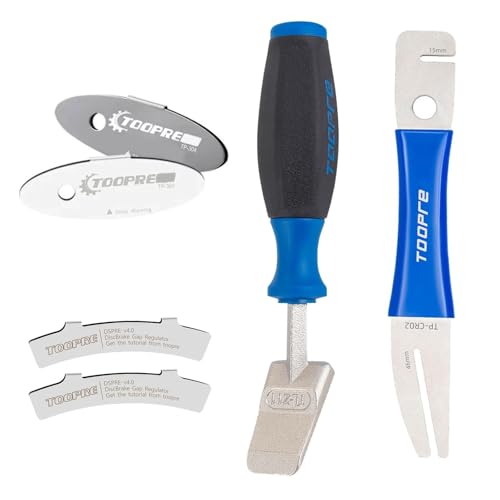 Slynxr 6-in-1 Bike Maintenance Kit, Hydraulic Piston Press Bicycle Disc