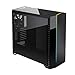 Fractal Design Vector RS Blackout Dark - RGB - Mid Tower Computer Case - ATX - Optimized for High Airflow and Silent Computing - PSU Shroud - Modular Interior - Water-Cooling Ready - Tempered Glass