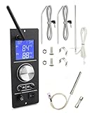 Urnqowuy Smart WiFi PID Pellet Grill Controller Kit Fit for Camp Chef Gen 2 Pellet Grill and Smoker PG24-82 Models, Fit for Pursuit 20 SG24 XT24 Woodwind Classic 24, with APP Controlled Board
