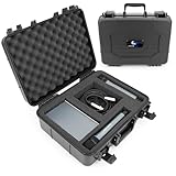 CASEMATIX Wireless Microphone Case – Hard Shell Mic Carrying Case with Customizable Foam, Compatible with Sennheiser, Shure, Audio-Technica, Nady, VocoPro Receivers and Transmitters
