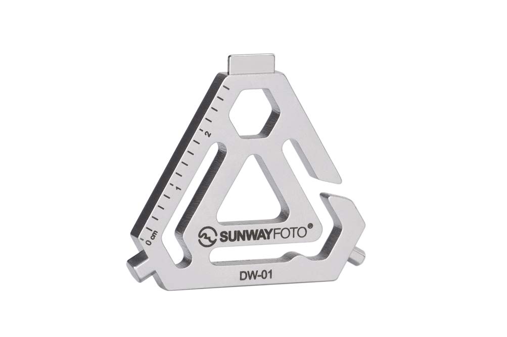 SUNWAYFOTODW-01 Triangular Tool 2.5mm / 4mm Hex/Allen Wrench Screwdriver Multi-Tool Triangle