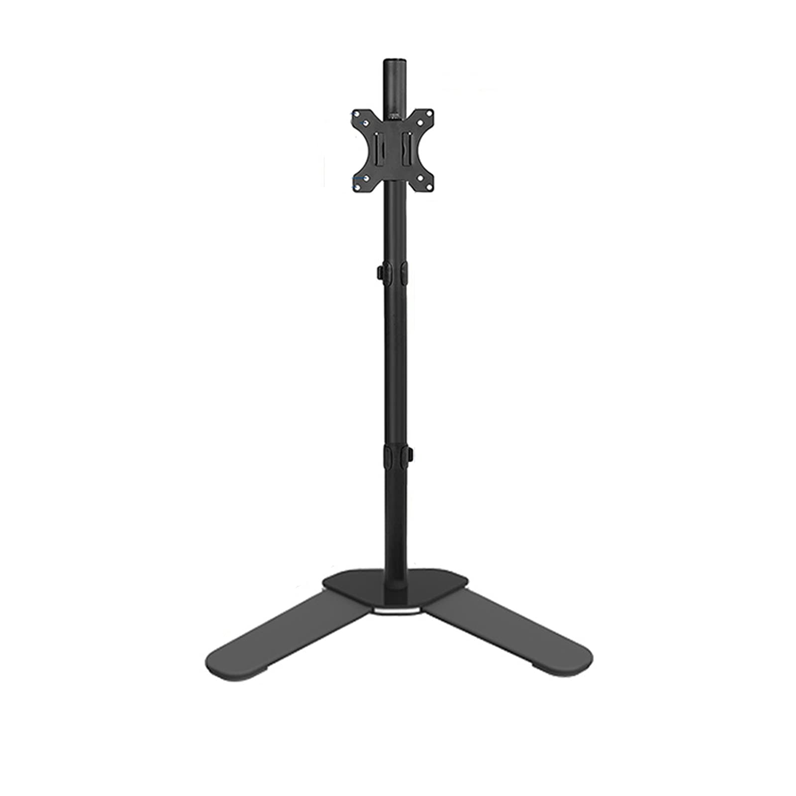 Aioneer Monitor Desk Mount 10"-32" Monitor Stand Adjustable Monitor Mounting Bracket Floor-Standing Heightened Monitor Stand, Holds 4.4 To 19.8 Lbs Computer Monitor Stand Holder-B