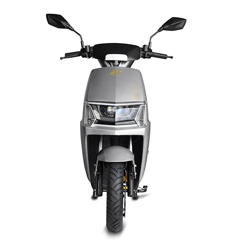 Image of SUN 60V 30Ah Electric Scooter Grey | Long Range High-Performance Scooter | Advance Booking at Ex-Showroom Price