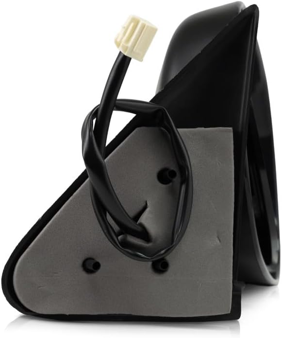 For Dodge Ram 1500 1998 1999 2000 2001 Door Mirror Passenger Side | Power | Heated | Manual Folding | Textured Black | Full Size | Replacement For 55076488AB | 55076488AG | CH1321168