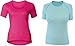 Produktbild Odlo Doppelpack Sportwäsche 2 Shirts Cubic Light pink/türkis Damen Größe XXL