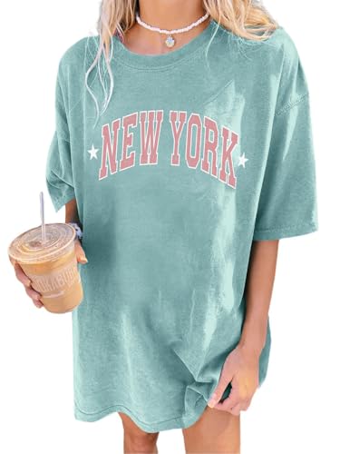 Image of Remidoo Oversized Graphic Tshirts for Women Casual Loose Fit Short Sleeve Tee