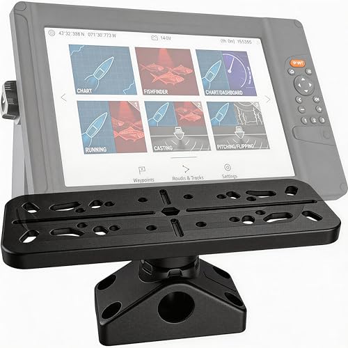 Fish Finder Mount Base 360° Rotating Universal Boat Holder