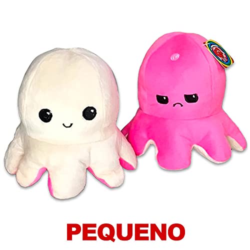 Pelúcia Humor Polvo [Rosa/Preto] - K1923