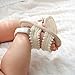 hitoddler Baby Girls Sandals Infant Classic Tassels Wedding Dress Summer Shoes Boho Sandal Newborn Crib Shoes First Walkers Prewalkers