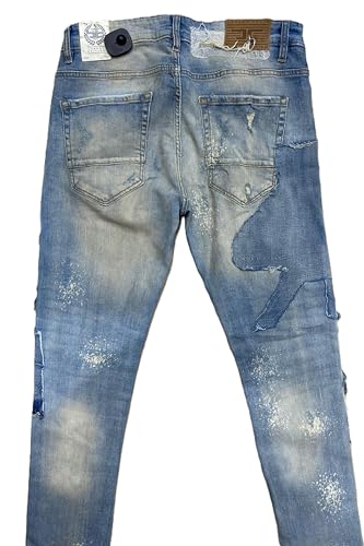 Mens Sean Iced Lager Jeans (JS1229) (P)4