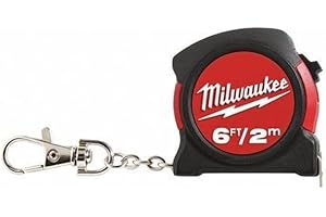 Milwaukee Milwaukee 6Ft / 2M Keychain Tape Measure