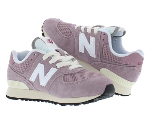 New Balance 574 PS Girls Shoes Size 13, Color: Purple/White2
