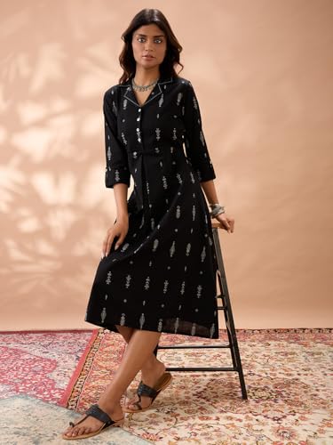 Image of Globus Women Dusty Pink Printed Dress