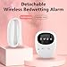 Wireless Bedwetting Alarm for Boys and Girls USB-C Rechargeable, High Sensitivity, Loud Sound, Strong Vibration, Pee Alarm, Bedwetting Solutions, Potty Training for Kids