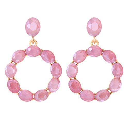 TEMPUS FUGIT. Pendientes para mujer largos Antialérgicos Aro chapados en Oro con...