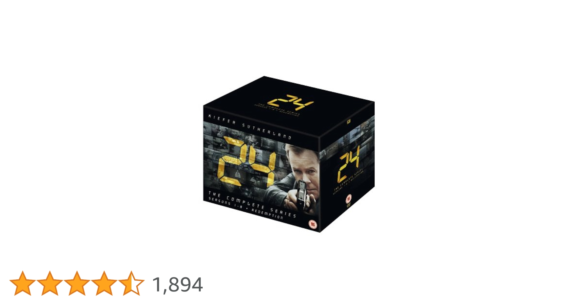 24 - Season 1-8 + Redemption + α 24 - Complete Season 1-8 + Redemption (New Packaging) [DVD