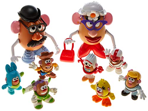 Conjunto Mr Potato Head Quarto Do Andy, Playskool, Vermelho/marrom/preto