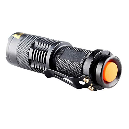 LED UV Ultra Violet Torcia Luce, 3 modalità, fuoco...