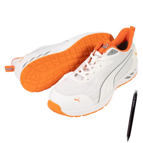 プーマ] 安全靴 グライド ホワイト 26.0cm ローカット 中敷