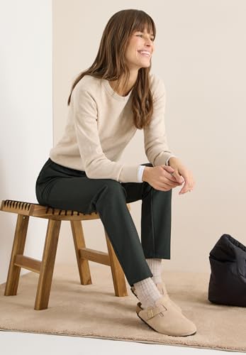 Pantalon Deux Tons Cecil 3817759 silhouette élancée confortable - 3