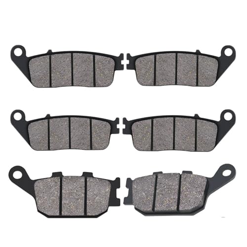 Plaquettes de frein moto pour CBR600 Hornet CB600F et CBF600 jeu complet avant et arrière