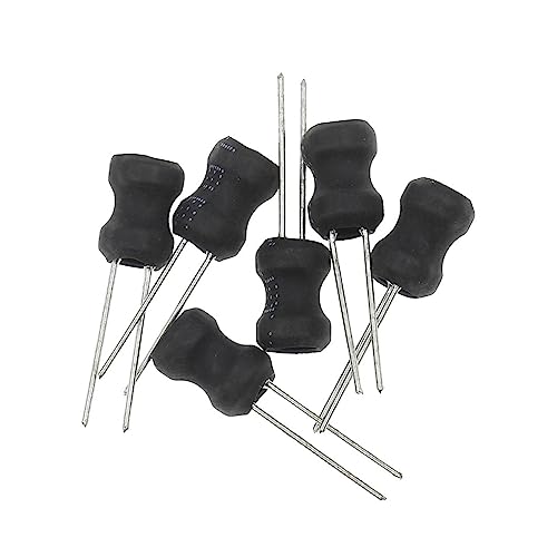 WHWRCADV 50 PCS 0608 6 * 8mm I-Shape Power Inductor Inductance Copper Coil 1MH 68uh 100uh 150UH 220 330 470 UH 2.2MH 3.3MH 4.7MH 10MH(220UH)
