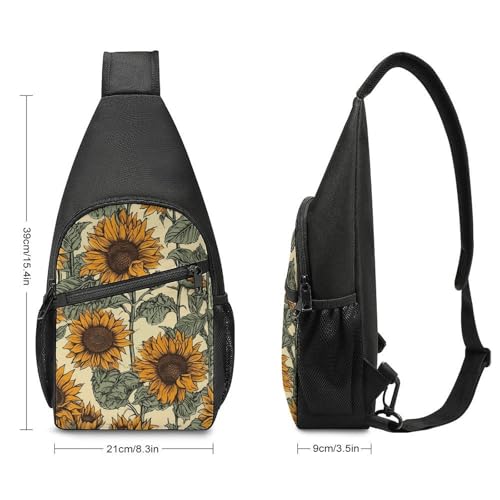 Mochila tipo bandolera ligera para senderismo y viaje miniatura 2