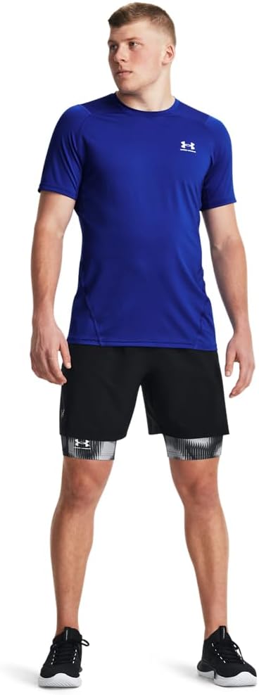 Under Armour Mens Woven 7-Inch Shorts, (001) Black / / Pitch Gray, X-Small - Image 3