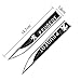 CXRUGZCB Car Body Chrome Side Emblem Stickers, Side Wing Emblem Badge Stickers, Styling Decoration Decal Accessories, for Peugeot 107 108 206 207 308 307 508 2008 3008