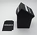 docsmagic.de Deck Box Big (100+) Black + Card Divider - Caja Negra - PKM - YGO - MTG