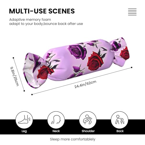 Almohada cama espuma viscoelástica tamaño único negro miniatura 3