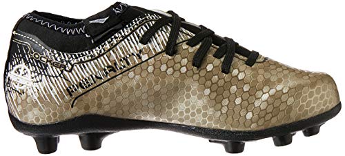 Chuteira Campo K S11 Locker IX, Penalty, Infantil, Dourado, 32