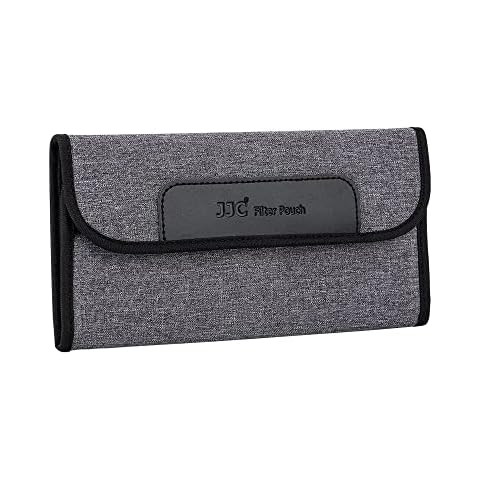 JJC Bolsa de filtro de lente de cámara de 4 bolsillos Cover