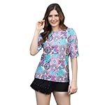 Leriya-Fashion-Women-Printed-Slub-Rayon-Top-with-Half-Sleeves-for-Office-Wear-Casual-WearTop-for-WomenGirls-Top