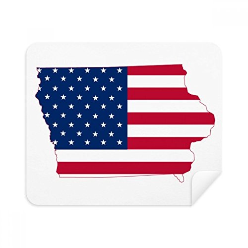 Chiffon en suède Iowa USA pour l'entretien délicat des verres