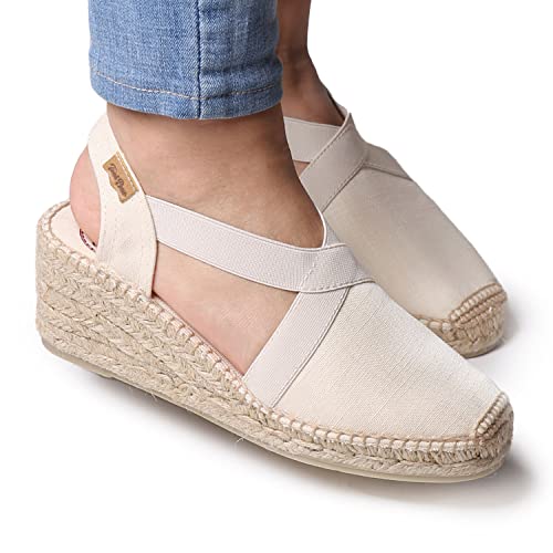 Image of Toni Pons - TER - Medium wedge vegan espadrilles