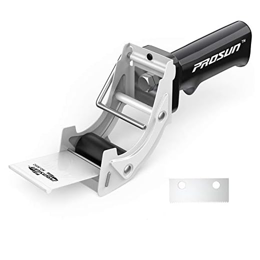 PROSUN Fast Reload 2 Inch Tape Gun Dispenser Packing Packaging Sealing Cutter White