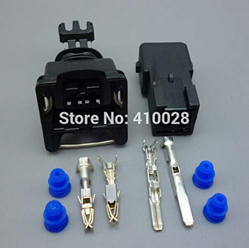 30sets EV1 Fuel Injector Plug Nozzle Cars Waterproof 2 Pin Way Electrical Wire Connector Plug auto Connectors
