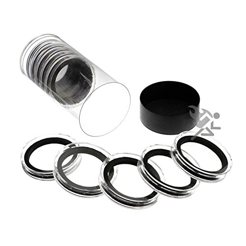Tubos para monedas y cápsulas negras para monedas Elemetal miniatura 1
