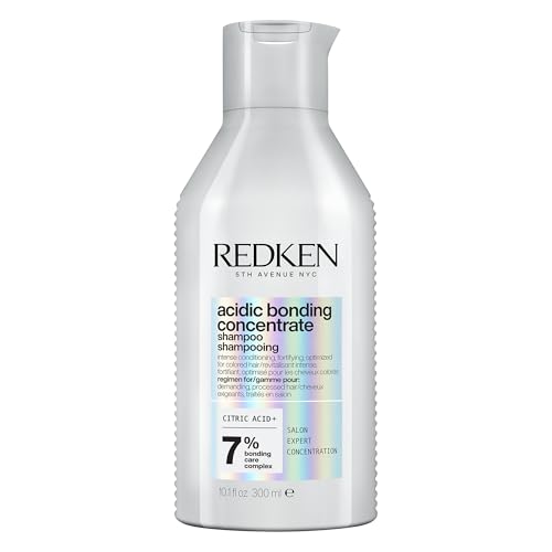 Redken Acidic Bonding Concentrate Shampoo Sulphate Free Gentle Cleanse Strengthens Weakened Bonds And Repairs Damage Citric Acid For Processed Hair 300ml