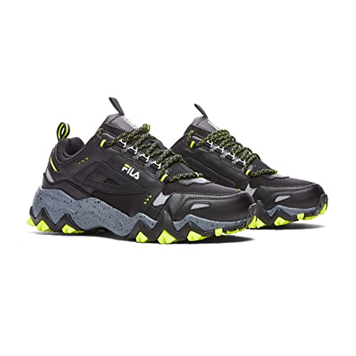 Fila Mens Oakmont Tr, Color: Blk/Sfty/Csrk, Size: 9.5 (1JM00845-007-9.5)2