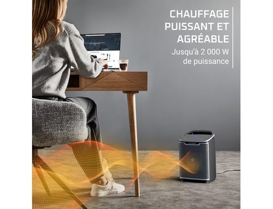 Rowenta Instant Comfort +, grzejnik, wydajne ogrzewanie ceramiczne, energooszczędne, cichy, SO9360