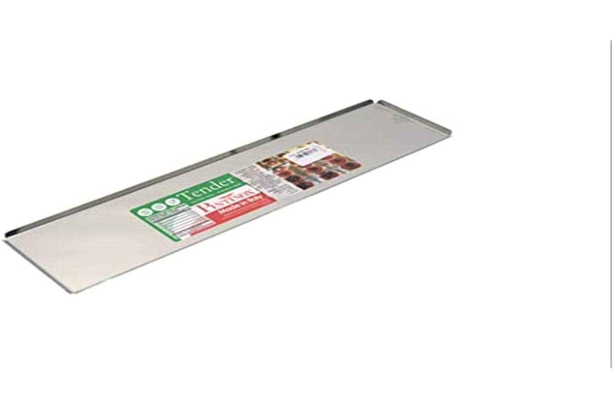 PINTINOX Vassoio Rettangolare Vassoio Rettangolare in Acciaio Inossidabile Cm 40 X 20