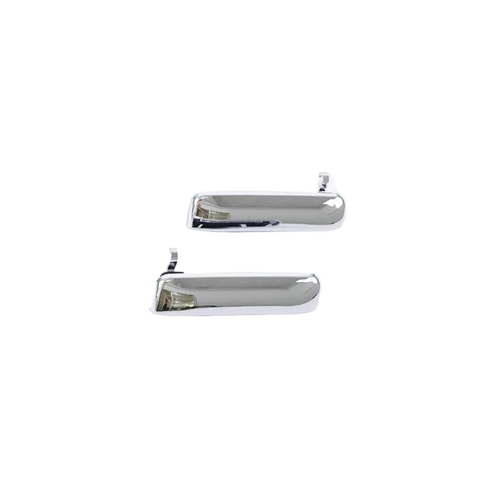 EVEKHAHHRB Car Door Handle 1PCS for Navara D22 for Frontier 1997-2004 Front Door Outer Handle Chrome Exterior Door Handle(1 Pair)
