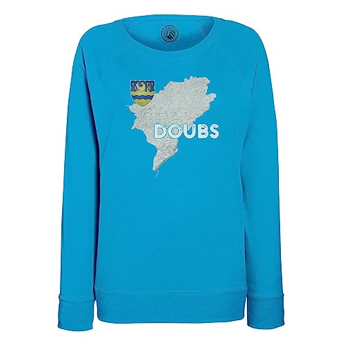 Sweatshirt femme Doubs 25 idéal pour vos balades d'automne à Besançon