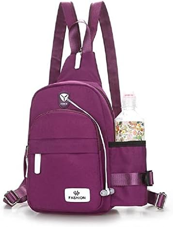 Backpack Nylon Sling Bag Multipurpose Daypacks Shoulder Bags Crossbody Backpack for Hiking Camping Sports Chest Bag