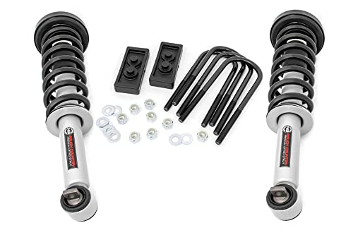 Rough Country 2.5" Suspension Lift Kit for 2021-2023 F-150 Tremor 4WD - 51028