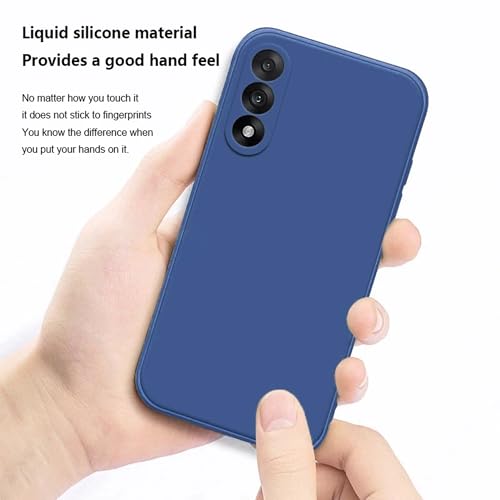 Image of FIRST MART Matte Silicone Back Cover for OnePlus Nord 5 - Blue