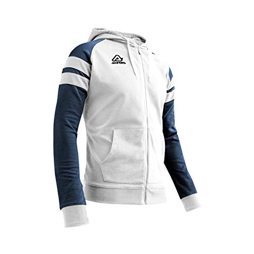 Acerbis Zip Hoodie Kemari Weiß Gr. M