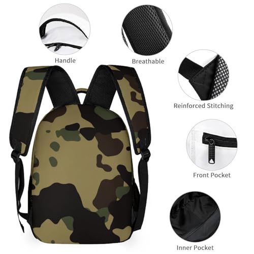 Custom Camouflage Dinosaur T-rex Backpack Set 4 in 1 Personalized Add Your Name School Bag with Lunch Bag Pencil Case Water Bottle Customized Backpack for Kids Girls Boys3